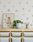 Wonky Star Wall Decals