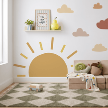 Solid Sun Wall Decal