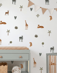 Classic Safari Animal Wall Decals
