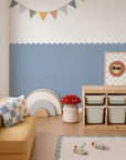 Scalloped Block Wall Panels