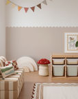 Scalloped Block Wall Panels