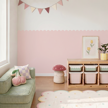 Scalloped Block Wall Panels