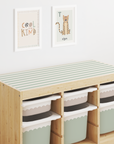 Trofast Top - Plain Stripes