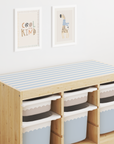 Trofast Top - Plain Stripes