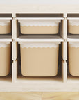 Scalloped Trofast Tub Stickers