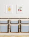 Scalloped Trofast Tub Stickers