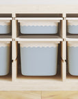 Scalloped Trofast Tub Stickers