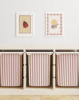 Striped Trofast Tub Stickers