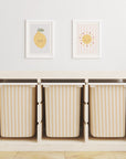 Striped Trofast Tub Stickers