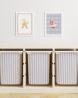 Striped Trofast Tub Stickers