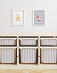 Striped Trofast Tub Stickers