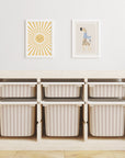Striped Trofast Tub Stickers