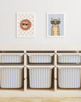 Striped Trofast Tub Stickers