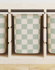 Checkered Trofast Tub Stickers