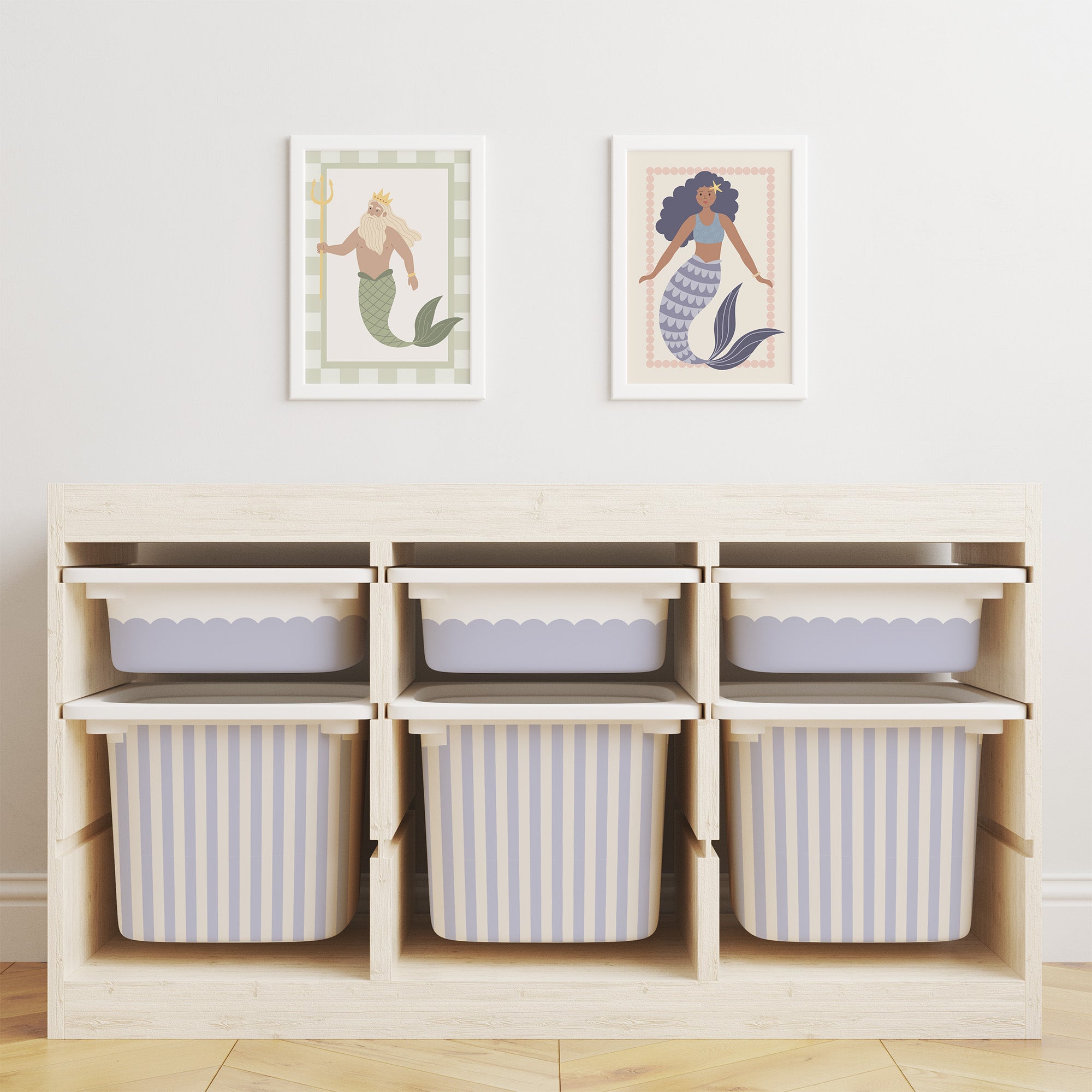 Combo's: Trofast Tub Stickers