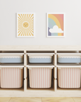 Right Rainbow Cloud Wall Print