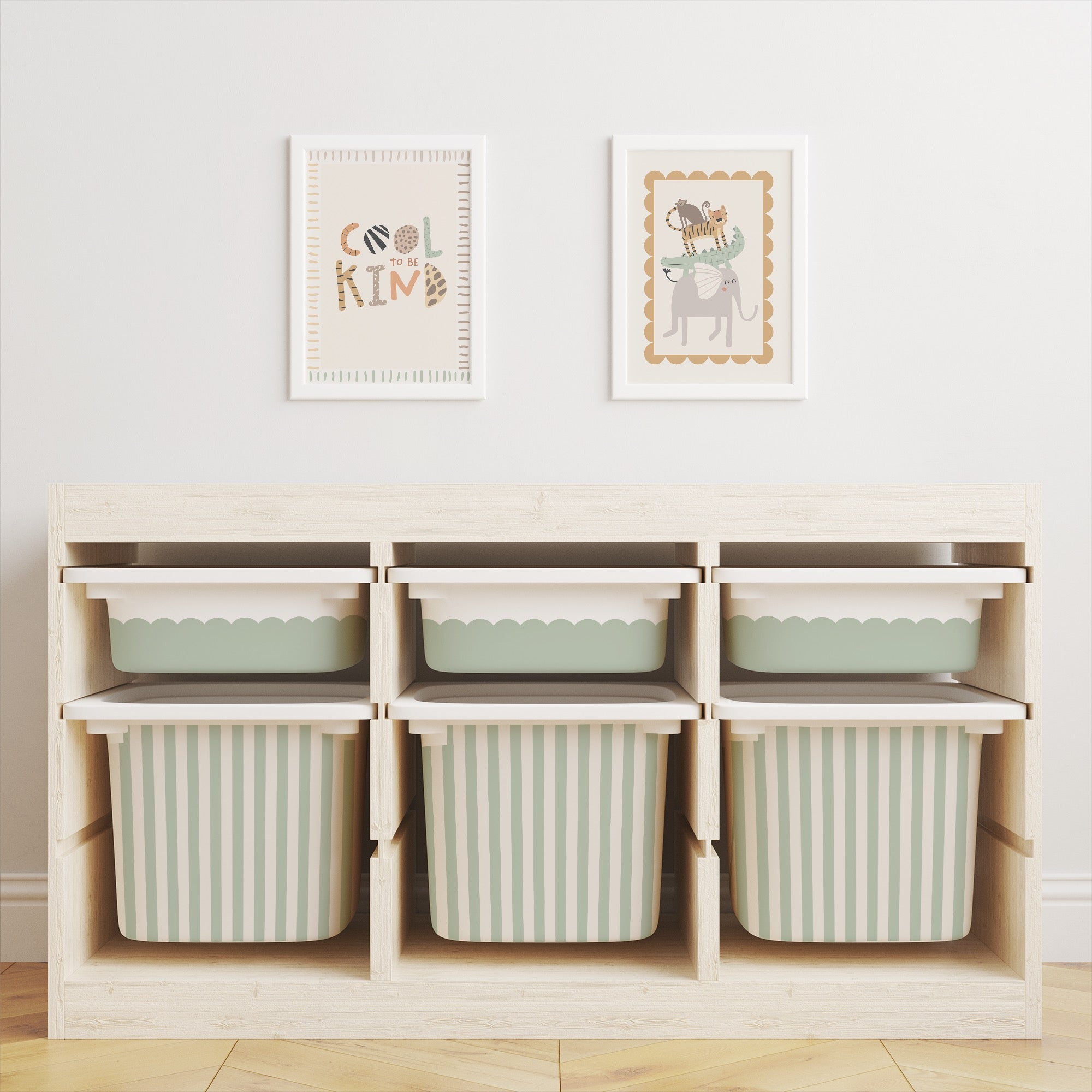 Combo's: Trofast Tub Stickers