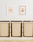 Scale Pattern Trofast Tub Stickers