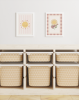 Scale Pattern Trofast Tub Stickers