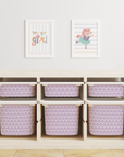 Scale Pattern Trofast Tub Stickers