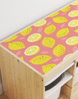 Trofast Top Fruity Lemons Decal