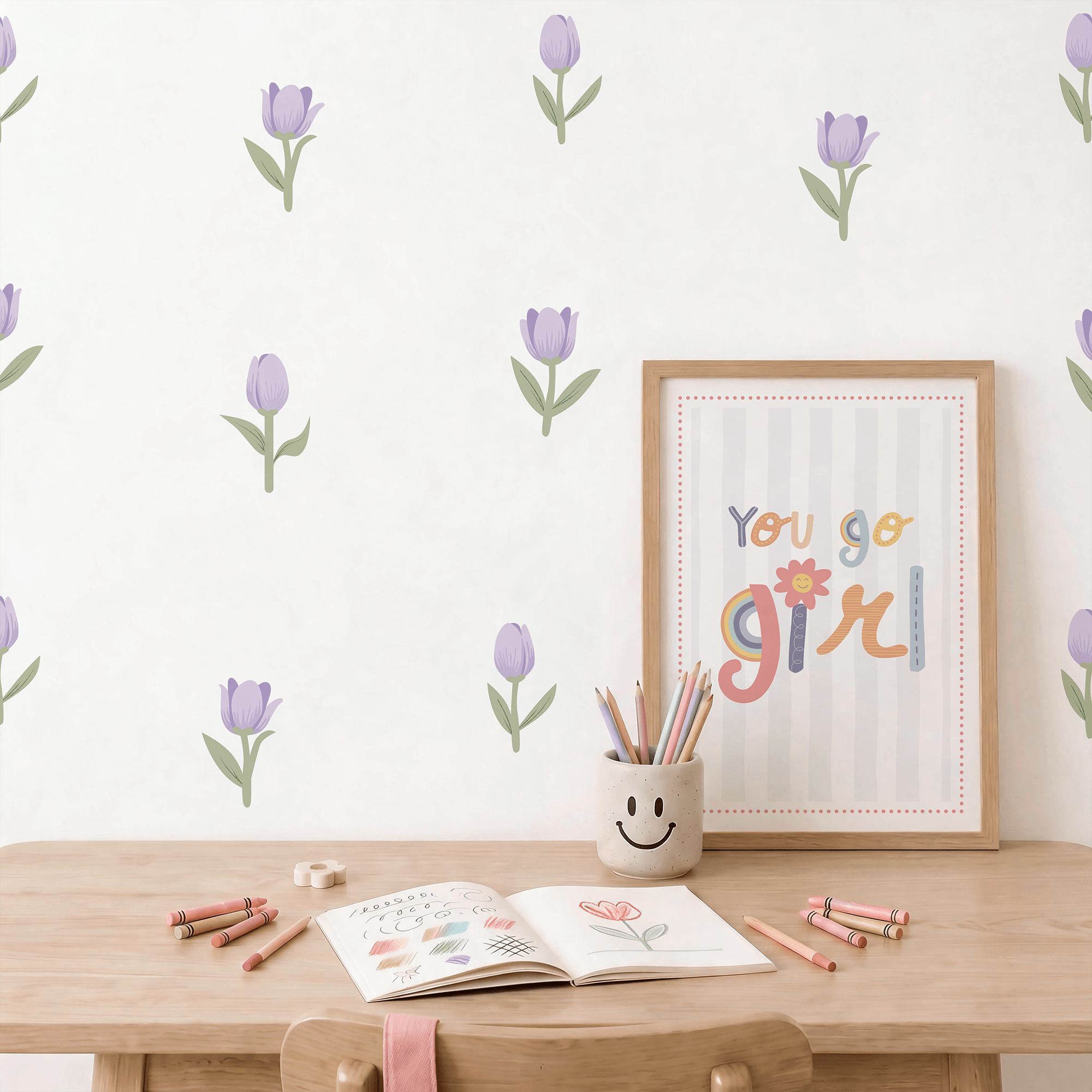 Tulip Wall Decals