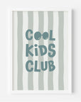 Wall Print: Cool Kids Club
