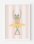Wall Print: Froggorella