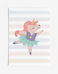 Wall Print: Unicorn on Pointe