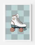 Wall Print: Roller Blades
