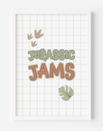 Wall Print: Jurassic Jams