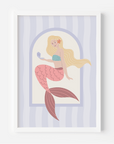 Coco the Mermaid Print
