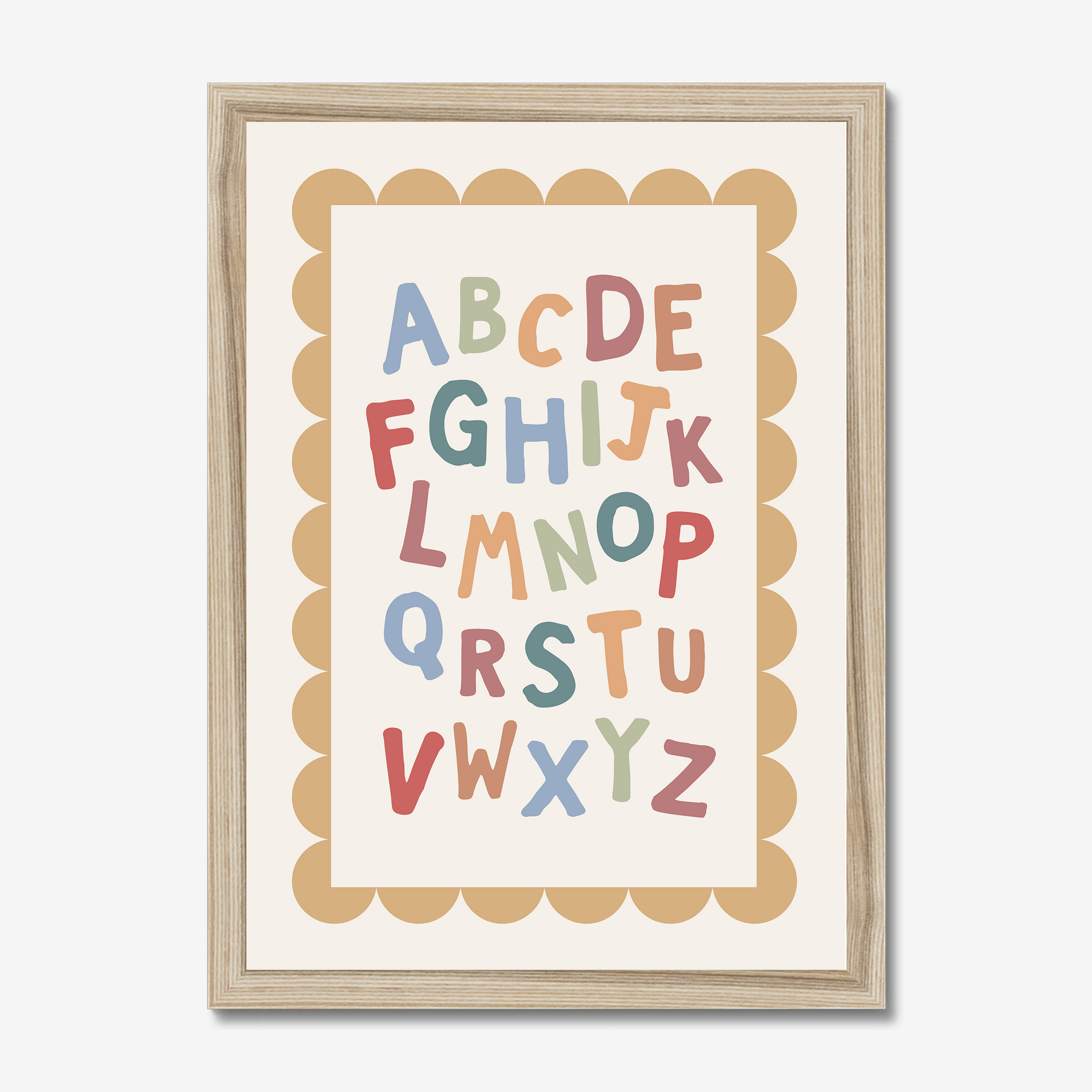 Alphabet Wall Print