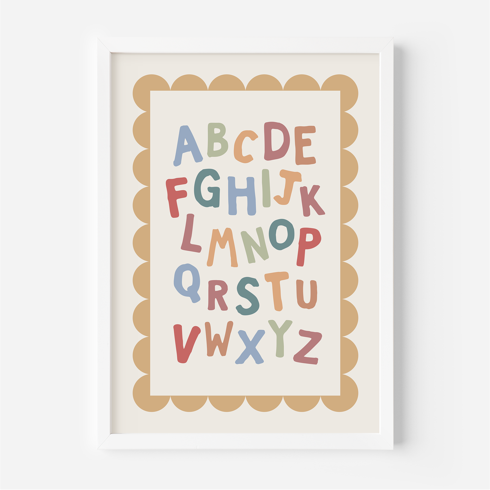 Alphabet Wall Print