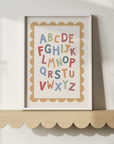 Alphabet Wall Print