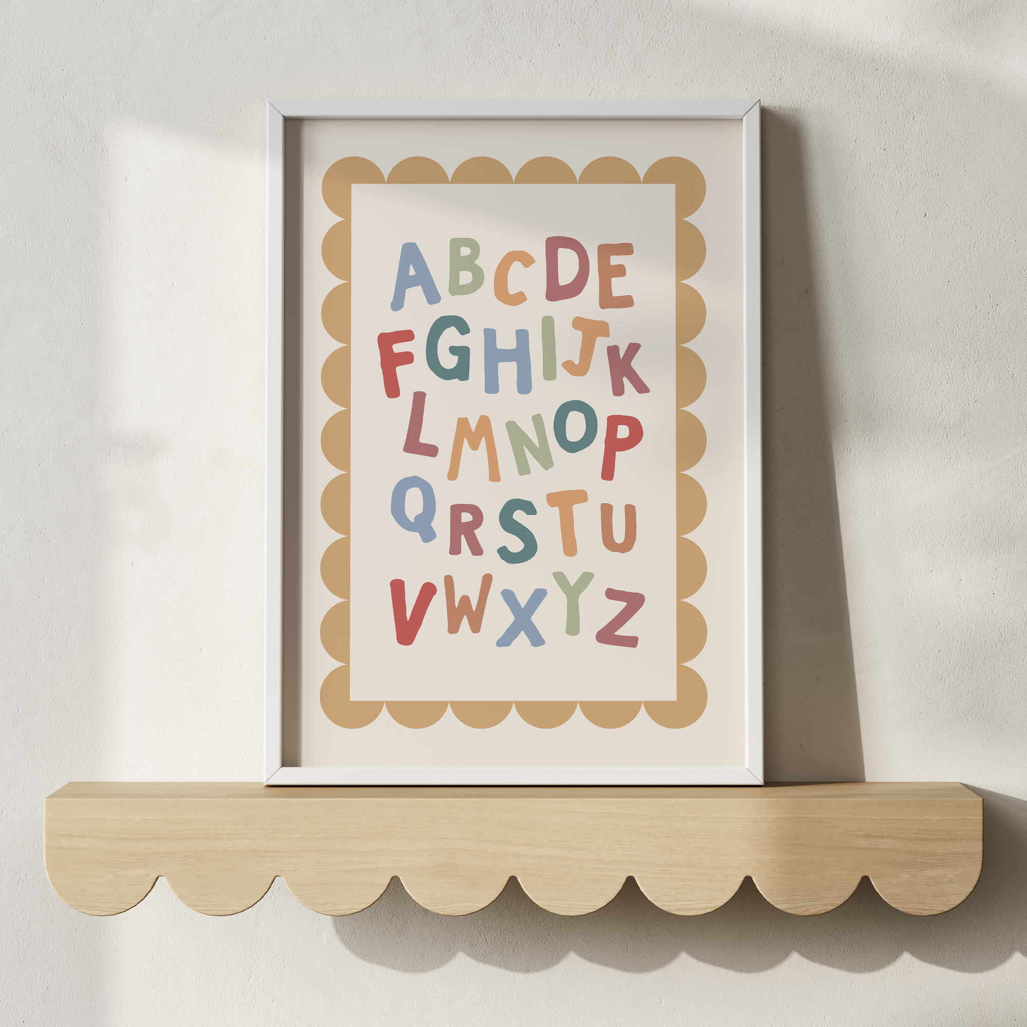Alphabet Wall Print