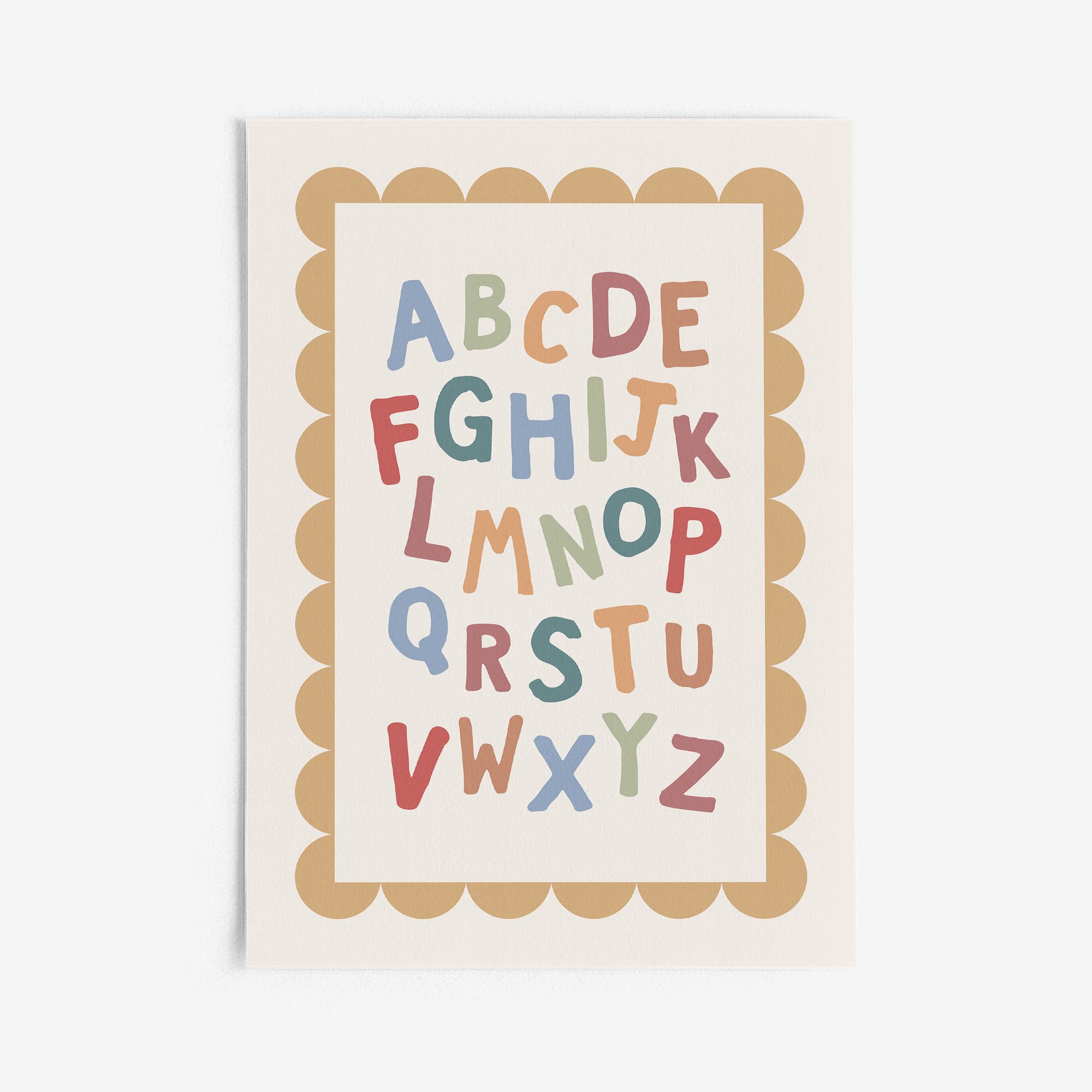 Alphabet Wall Print