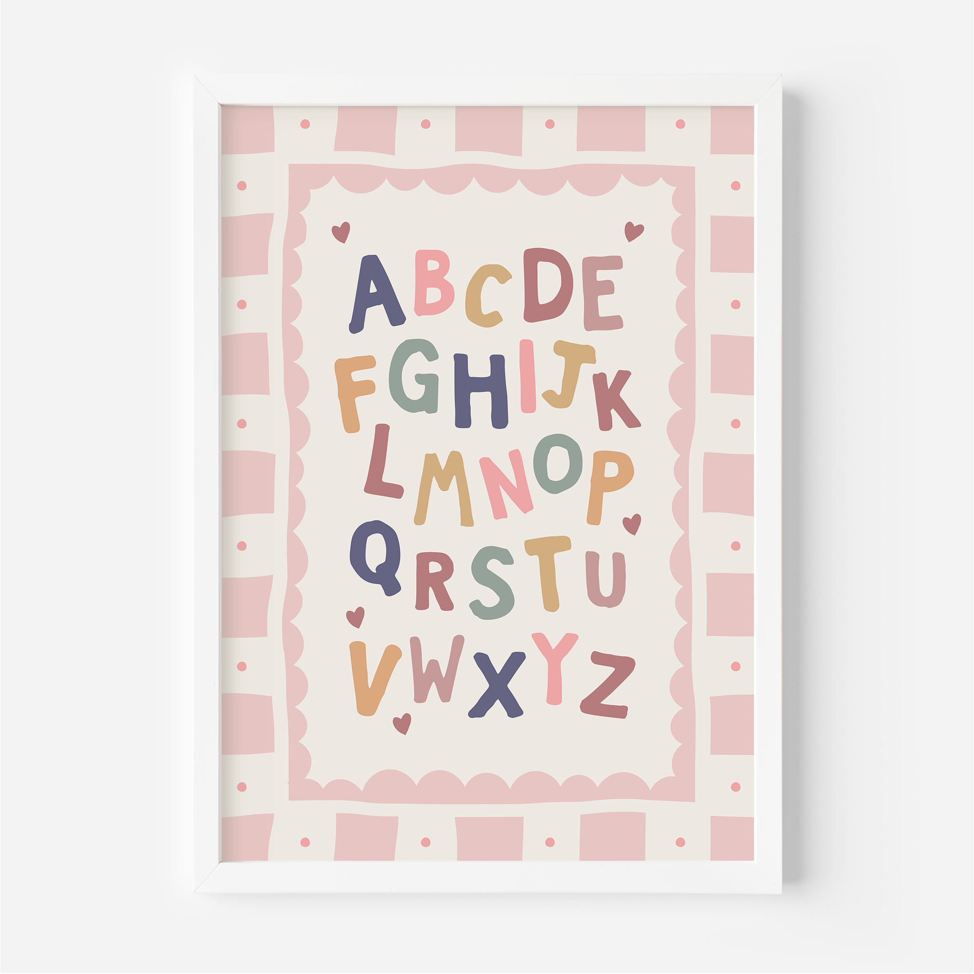 Alphabet Wall Print
