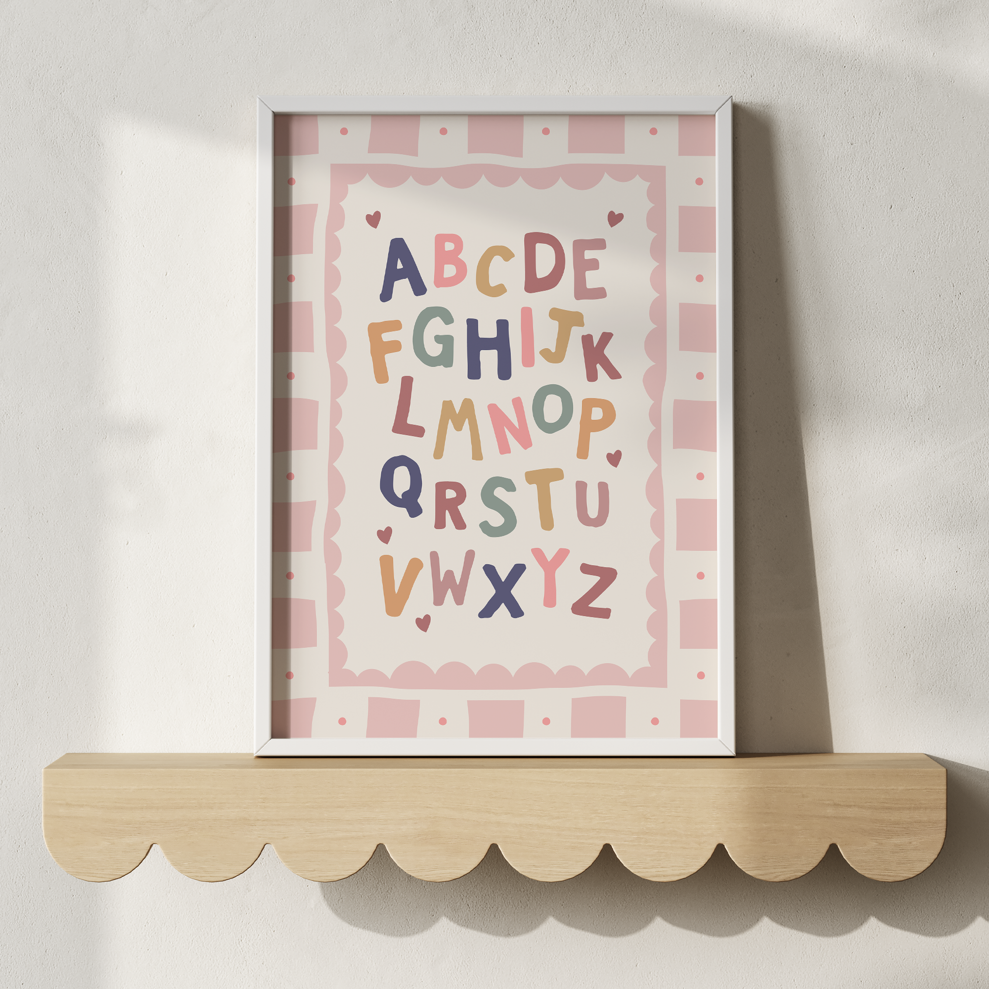 Alphabet Wall Print