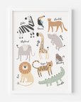 Safari Animals Print