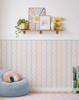 Wiggly Lines Wall Panel