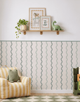 Wiggly Lines Wall Panel