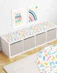 Abstract Shapes Bright Decal DF5.