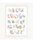 Animal Alphabet Wall Decal - DW10. Decals