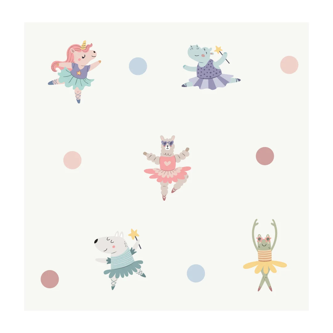 Animal Ballerina Co. Wall Decals - DW5.