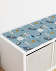 Kallax Shelf Animals In Space Decal - Furniture Decals