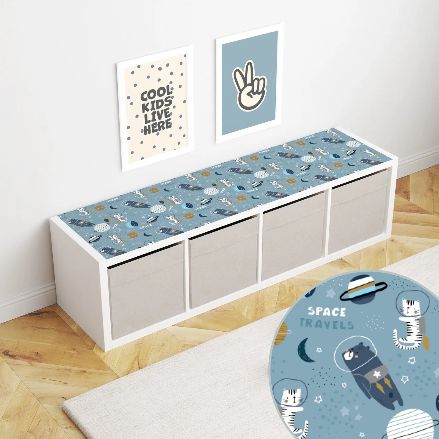 Animals In Space Decal DF5.