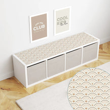 Kallax Shelf Arcs Neutral Decal