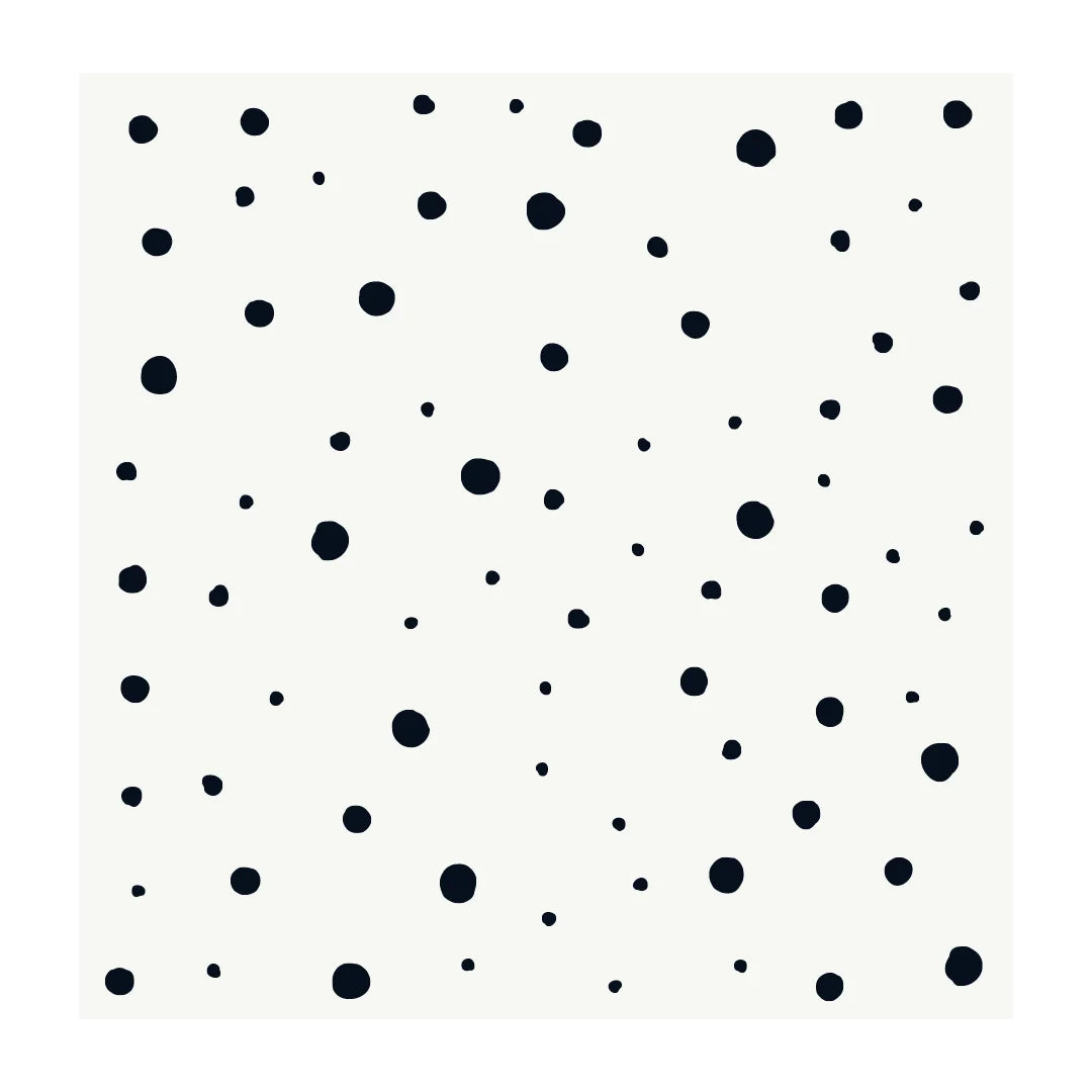 Black Polka Dot Wall Decal - DW0. Decals