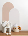 Block Coloured Arches - Singles & Pairs - DW12. Arch Decals